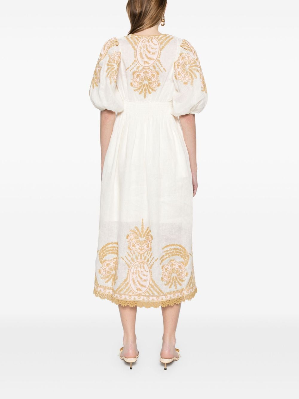 Zimmermann Dresses Beige