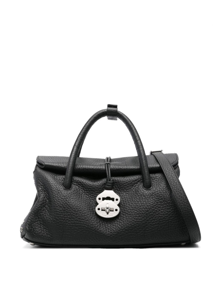 Zanellato Black Calf Leather Bag