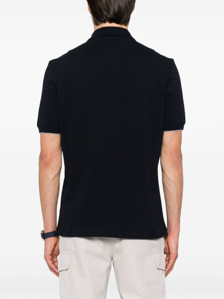 Brunello Cucinelli T-shirts and Polos Blue