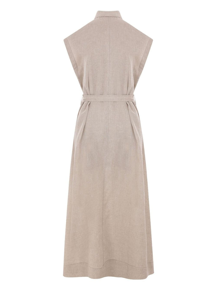 Brunello Cucinelli Dresses Beige