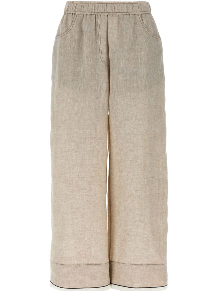 Brunello Cucinelli Trousers Beige