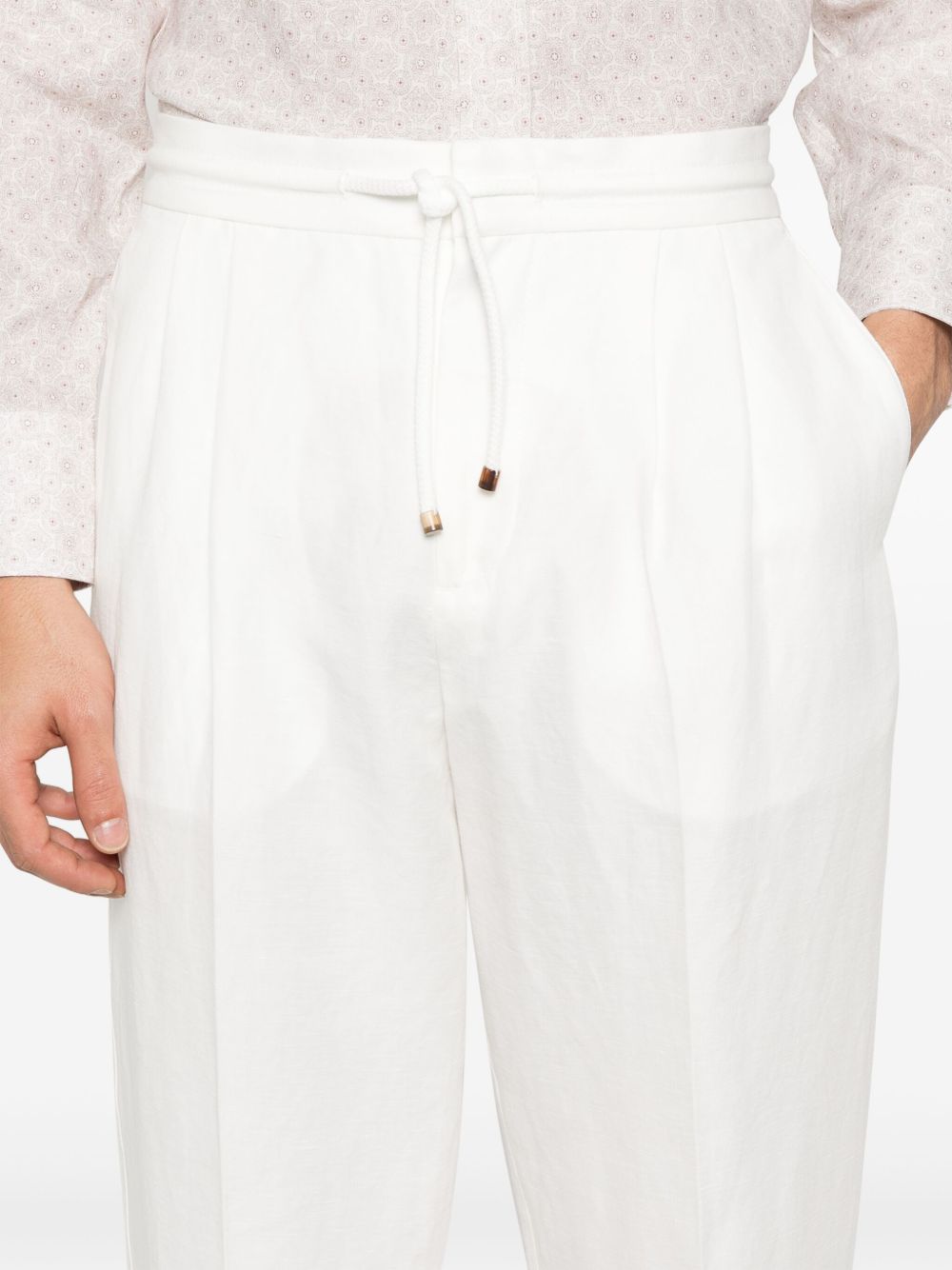 Brunello Cucinelli Trousers White