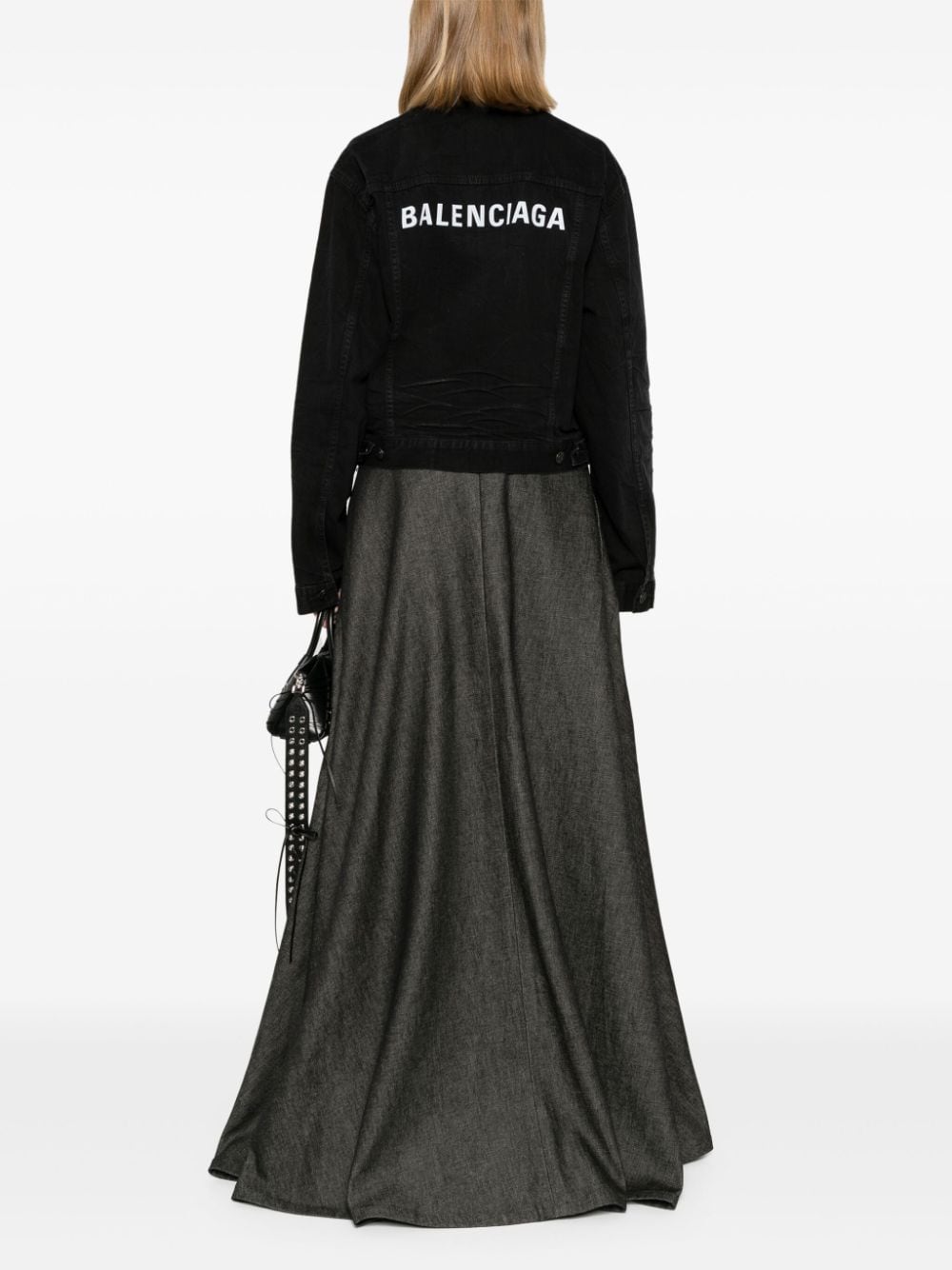 Balenciaga Coats Black