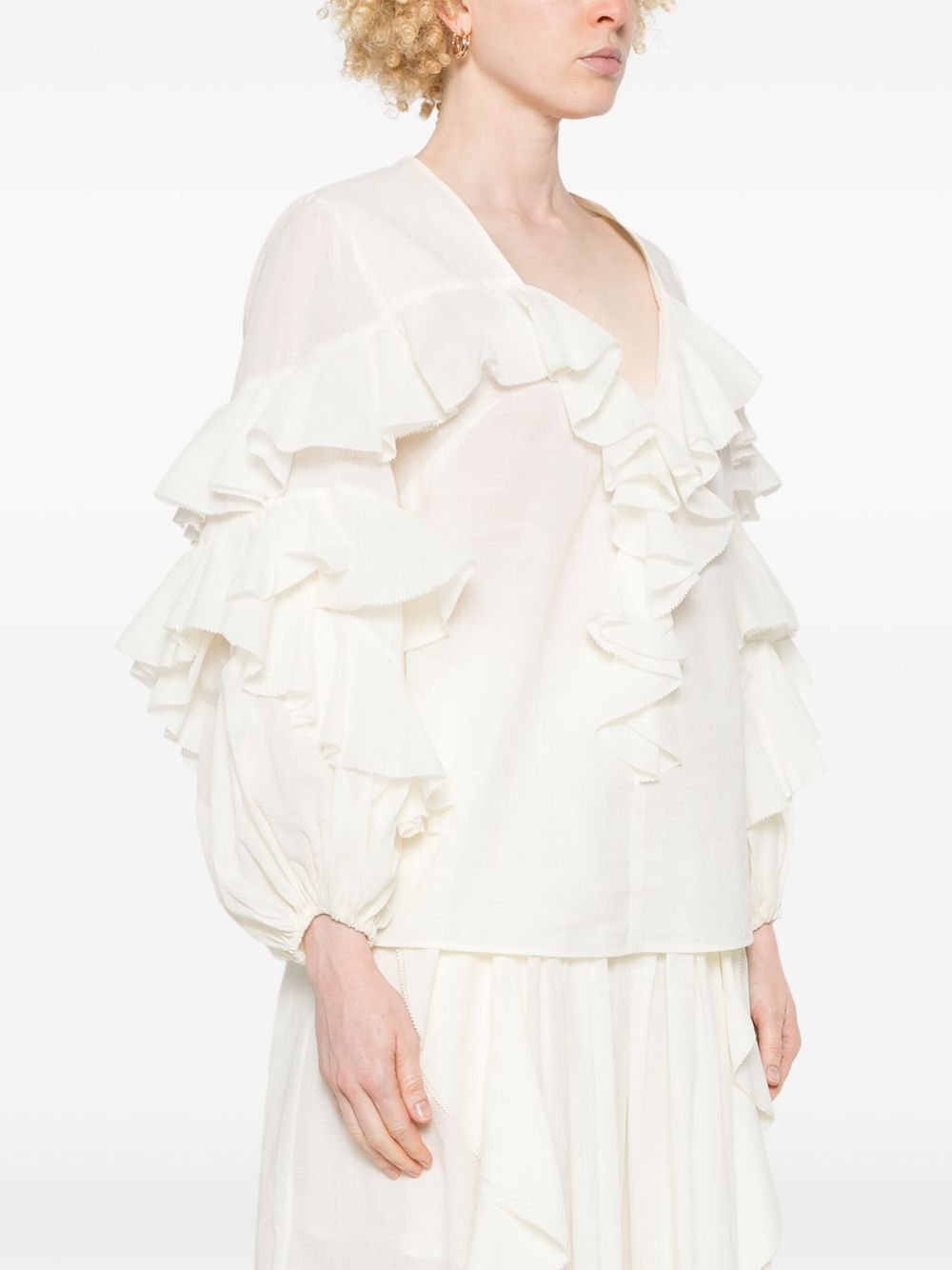 Zimmermann Shirts White