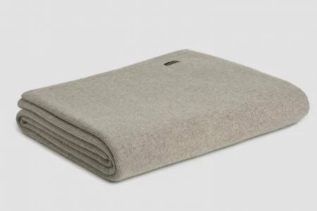 Bemboka Angora & Merino Wool Throws 130x190cm Wheat Bemboka Fine Rib Angora & Merino Wool Throw - Pre-Shrunk Brand