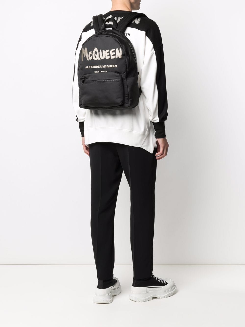 Alexander Mcqueen Backpacks UNI Alexander McQueen Bags Black Packpack Alexander McQueen Bags Black Packpack Brand