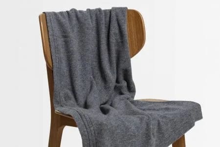 Bemboka Cashmere Throws 120x170cm Pale Grey Bemboka Jersey Italian Cashmere Throws - Pre-Shrunk Brand