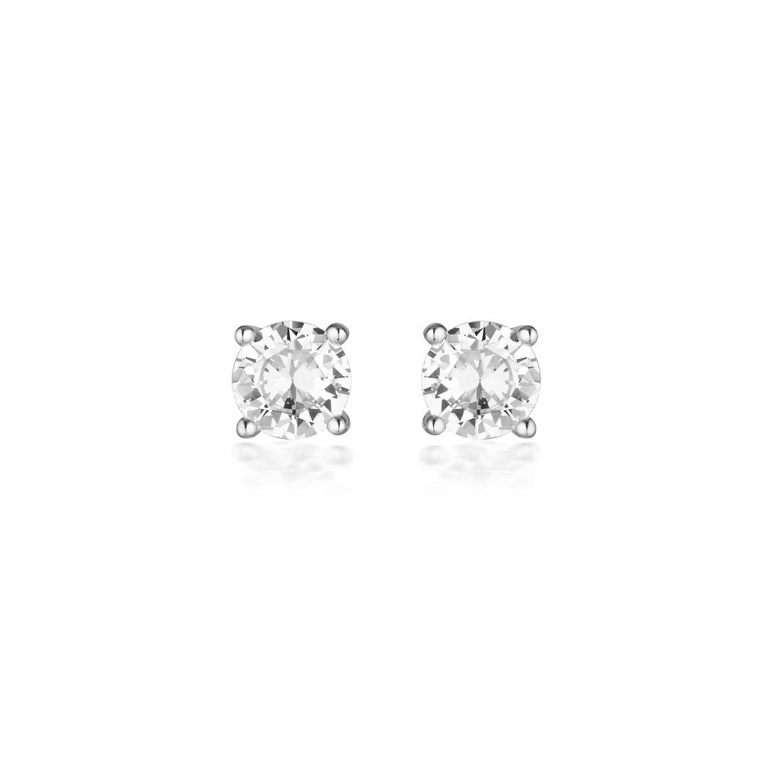 Georgini Earrings Georgini Gold Moissanite Studs 1tcw In 9ct White Gold Georgini Gold Moissanite Studs 1tcw In 9ct White Gold Brand