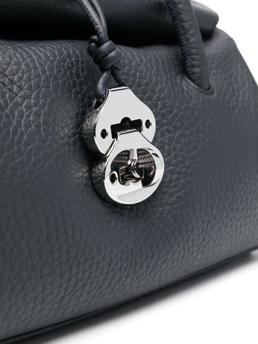 Zanellato Handbag UNI Zanellato Midnight Black Handbag Zanellato Midnight Black Leather Handbag at Italian Luxury Group Brand