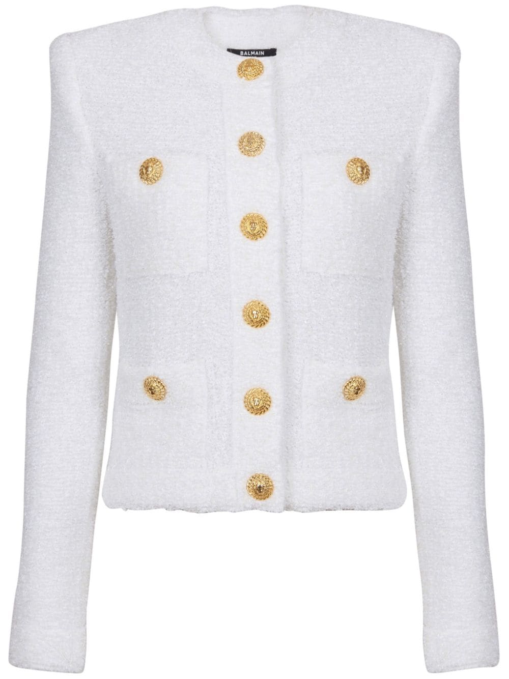 Balmain Jackets 40 Balmain Jackets White Balmain Jackets White Brand