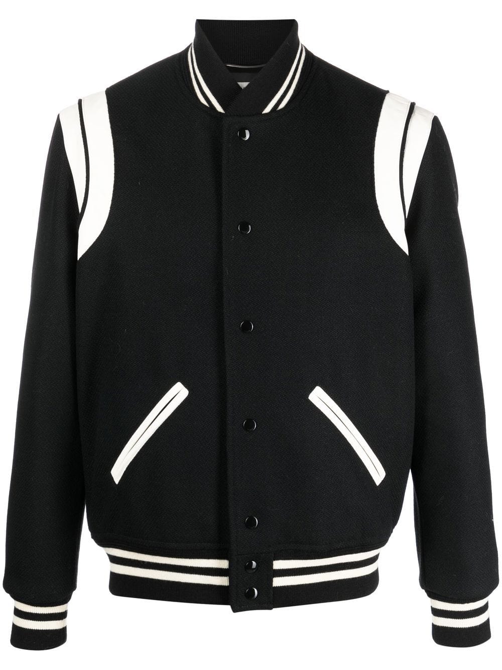 Saint Laurent Jackets Saint Laurent Coats Black Saint Laurent Coats Black at Italian Luxury Group Brand