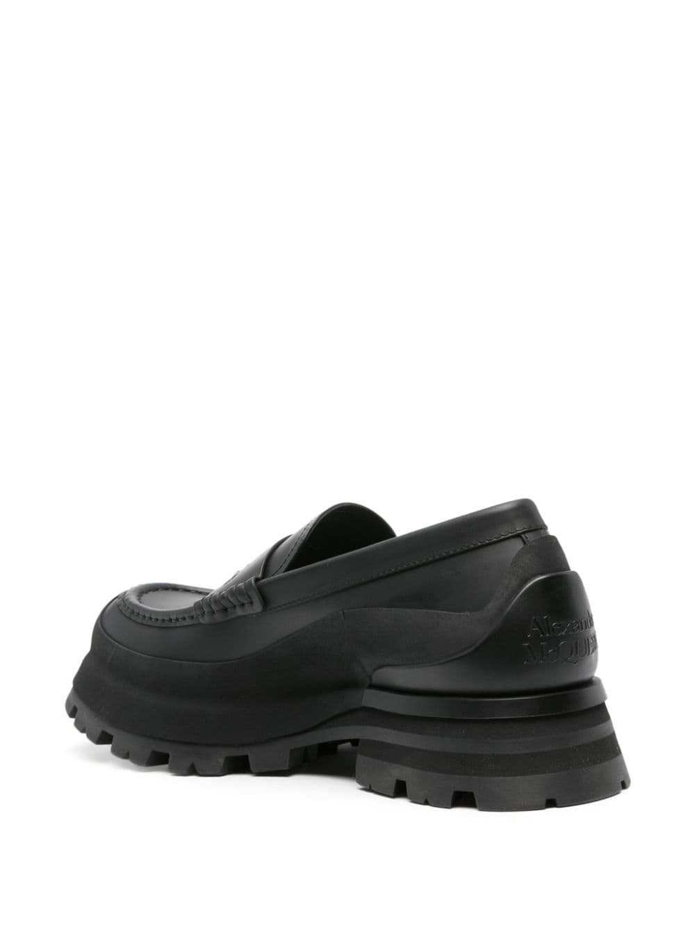 Alexander Mcqueen Moccasins 44 Alexander McQueen Flat shoes Black Alexander McQueen Flat shoes Black Brand