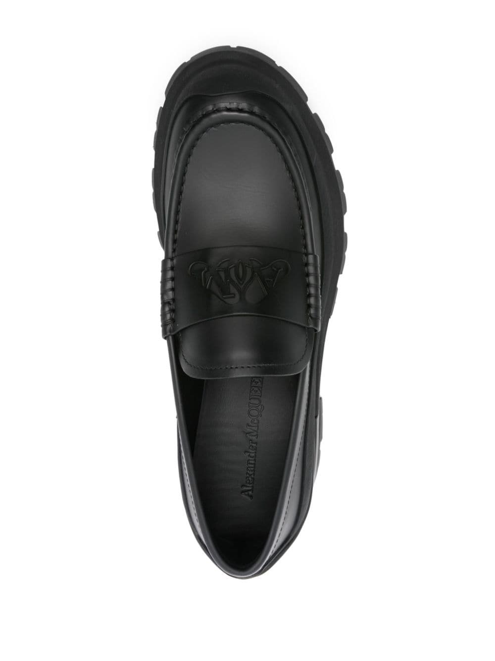 Alexander Mcqueen Moccasins 44 Alexander McQueen Flat shoes Black Alexander McQueen Flat shoes Black Brand