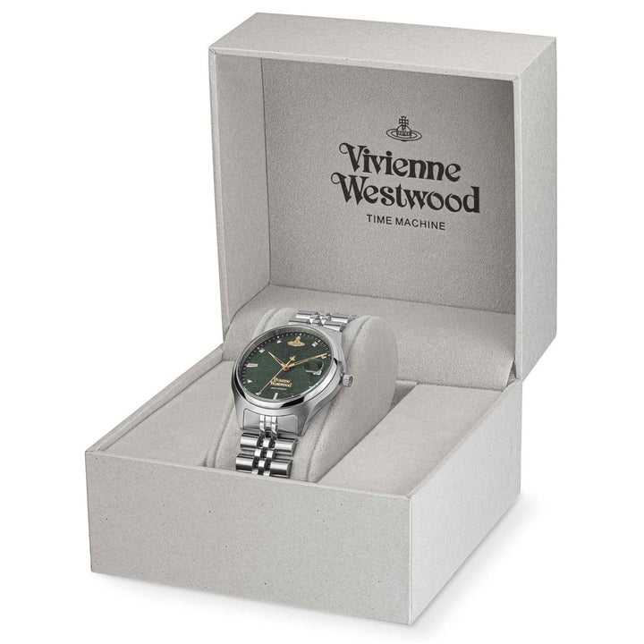 Vivienne Westwood Quartz Watches Vivienne Westwood Camberwell Stainless Steel Watch  37mm Green Brand