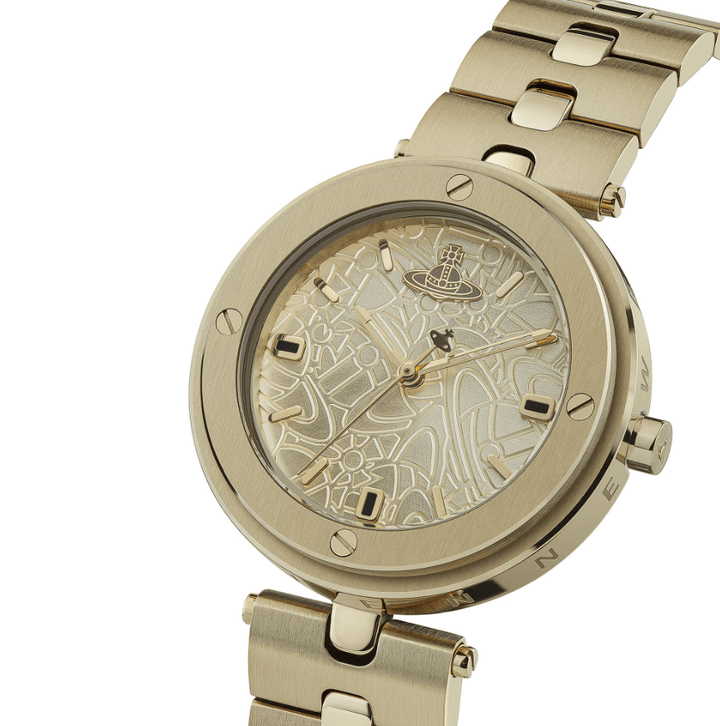 Vivienne Westwood Quartz Watches Vivienne Westwood Whitehall 34mm Gold Watch Vivienne Westwood Whitehall 34mm Gold Watch Brand