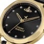 Vivienne Westwood Quartz Watches Vivienne Westwood Whitehall Gold 34mm Black Leather Watch Vivienne Westwood Whitehall Gold 34mm Black Leather Watch Brand