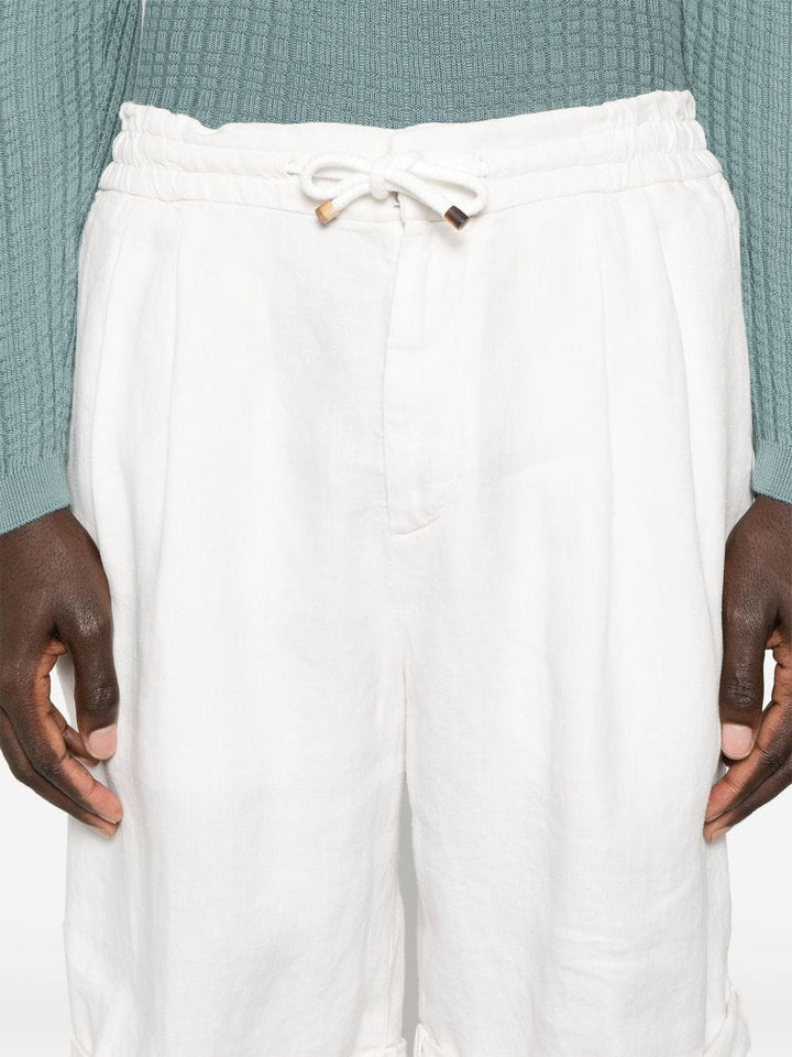 Brunello Cucinelli Short trousers Brunello Cucinelli Shorts White Brunello Cucinelli Shorts White Brand