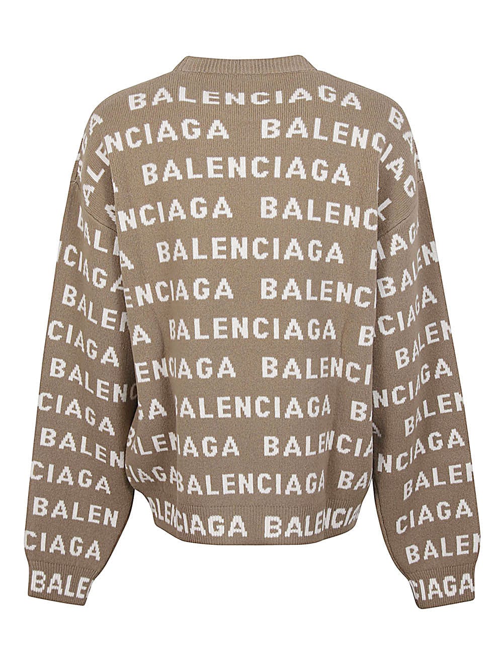 Balenciaga Topwear Balenciaga Sweaters Beige Balenciaga Sweaters Beige Brand