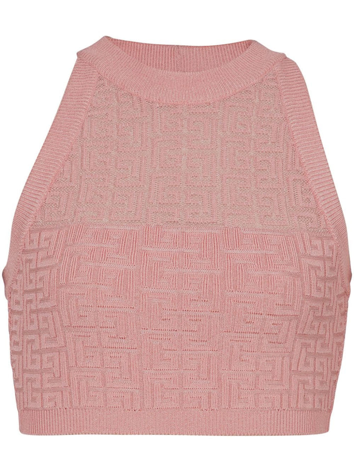 Balmain Topwear 40 Balmain Top Pink Balmain Top Pink Brand