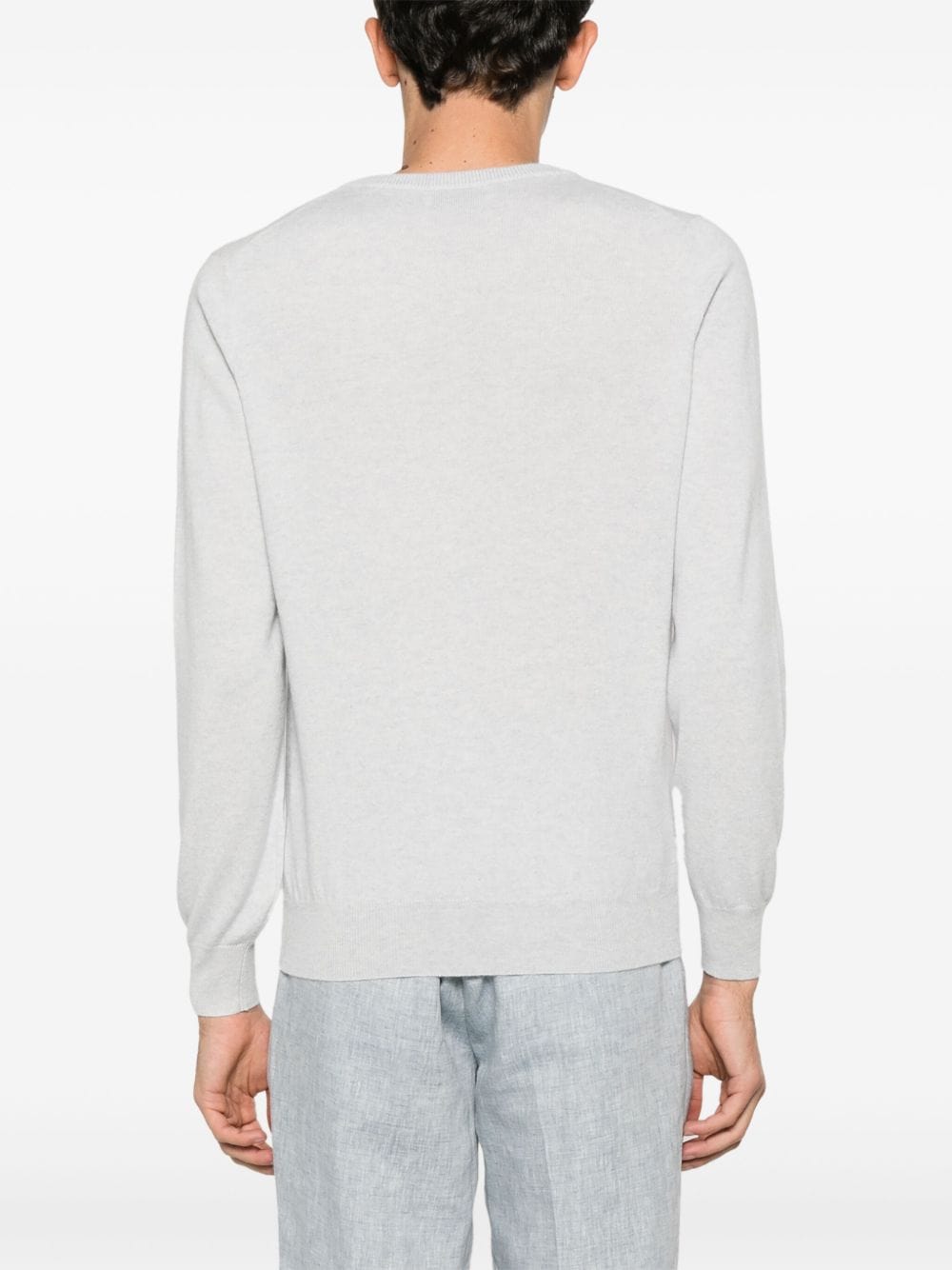 Brunello Cucinelli Topwear Brunello Cucinelli Sweaters Light Grey Brunello Cucinelli Sweaters Light Grey Brand