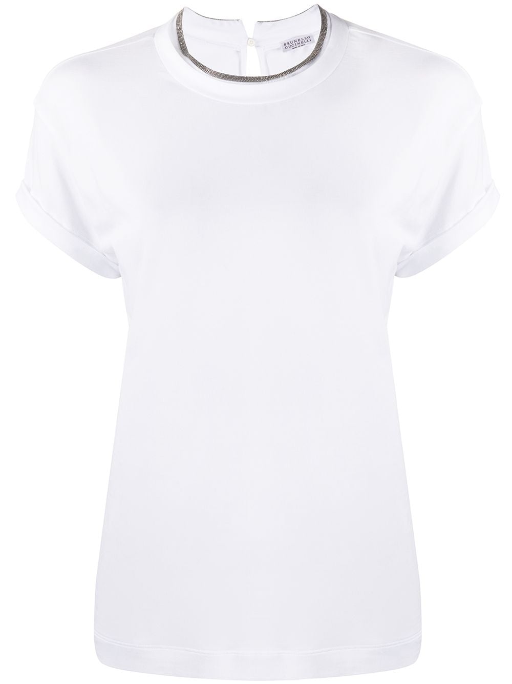 Brunello Cucinelli Topwear Brunello Cucinelli T-shirts and Polos White Brunello Cucinelli T-shirts and Polos White Brand