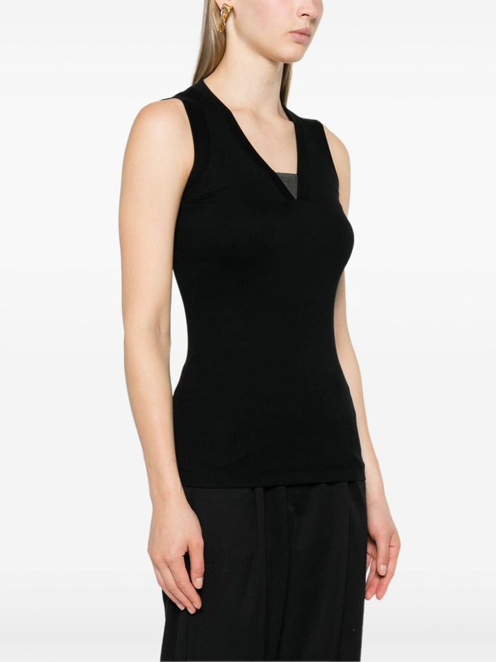 Brunello Cucinelli Topwear Brunello Cucinelli Top Black Brunello Cucinelli Top Black Brand