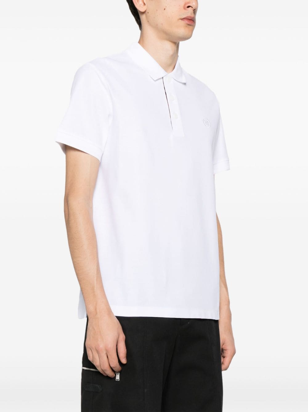 Burberry Topwear Burberry T-shirts and Polos White Burberry T-shirts and Polos White Brand