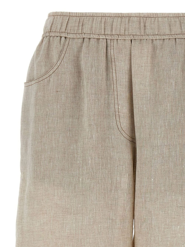 Brunello Cucinelli Trousers Brunello Cucinelli Trousers Beige Brunello Cucinelli Trousers Beige Brand