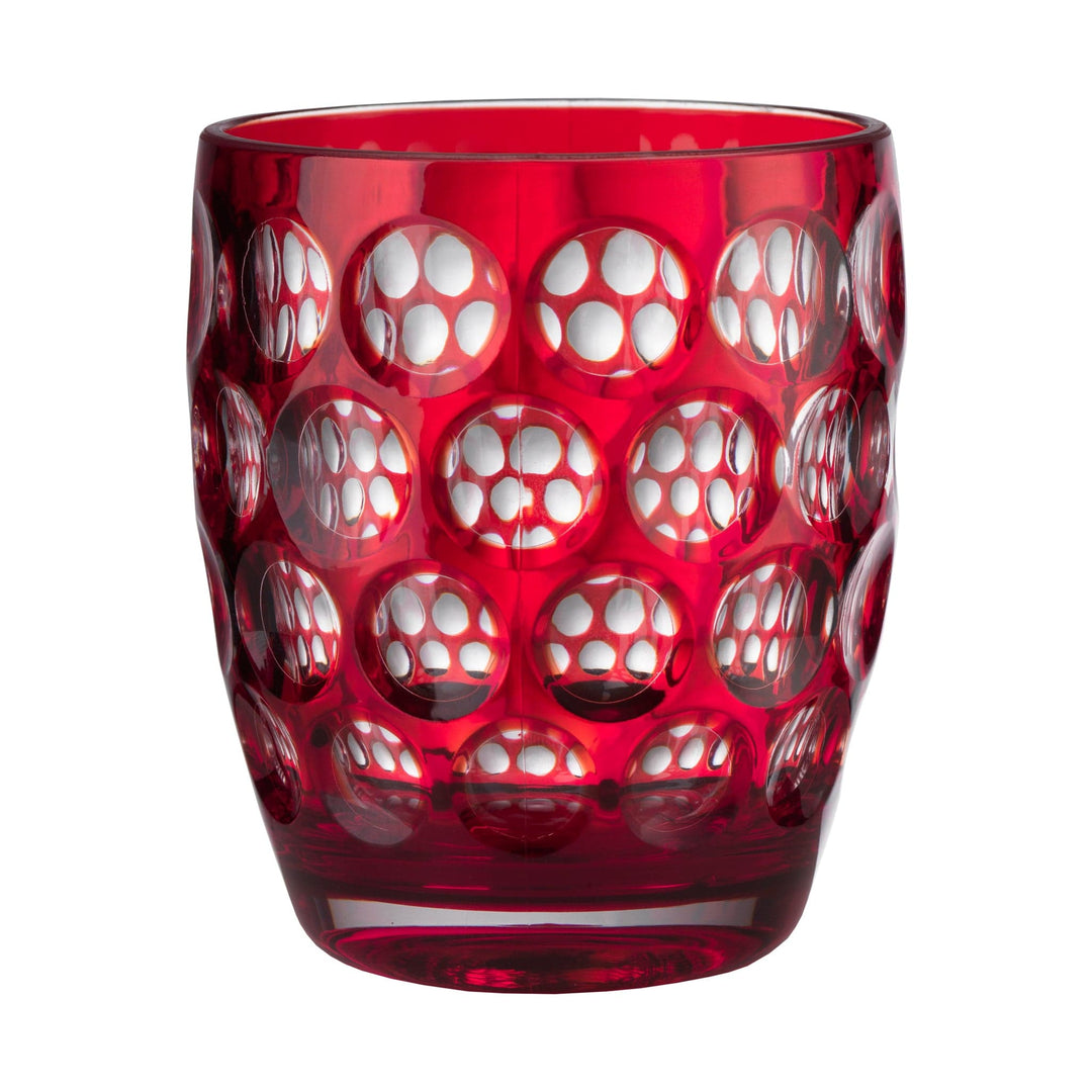 Mario Luca Giusti Tumblers Mario Luca Giusti Lente Short Tumbler Red Brand