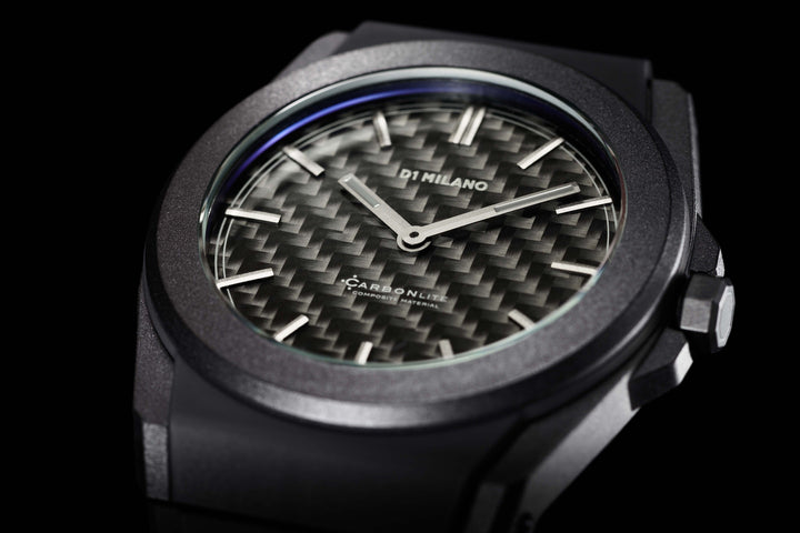 D1 Milano Watch D1 Milano Carbonlite Carbon 40.5mm Watch Brand